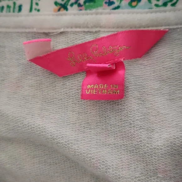 Lilly Pulitzer | UPF 50+ Skipper Popover Lilly Loves Palm Beach - Picture 9 of 9